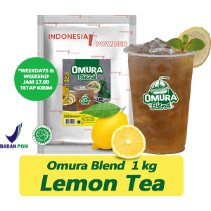Bubuk Minuman Lemon Tea Omura Blend