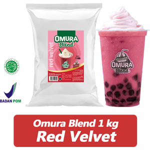 Bubuk Minuman Red Velvet Blend Omura