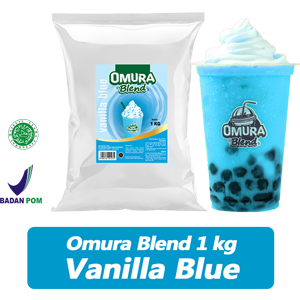 Bubuk Minuman Vanilla Blue Omura