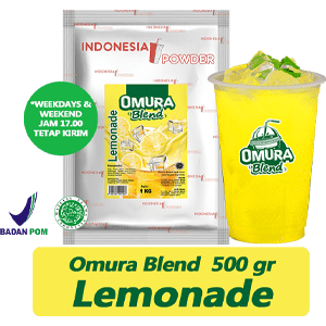 Bubuk Minuman Lemonade 500gr Omura Blend