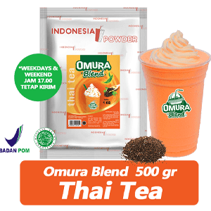 Bubuk Minuman Thai Tea 500gr Omura Blend