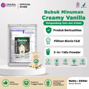 Bubuk Minuman Creamy Vanilla Blend 500 Gr