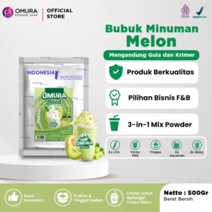 Bubuk Minuman Melon Blend 500 gr