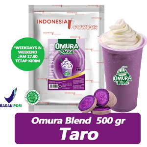 Bubuk Minuman Taro 500gr Omura Blend