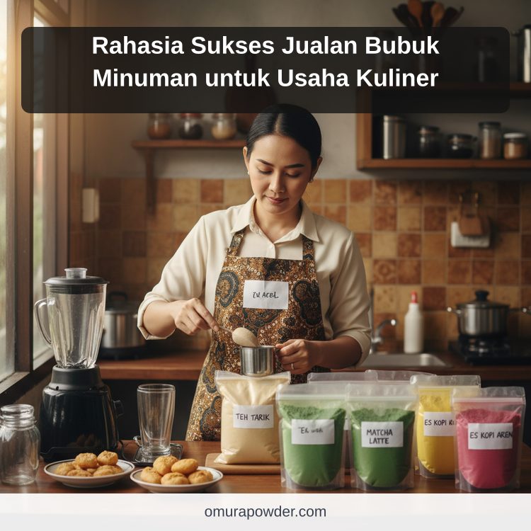 sukses jualan bubuk minuman