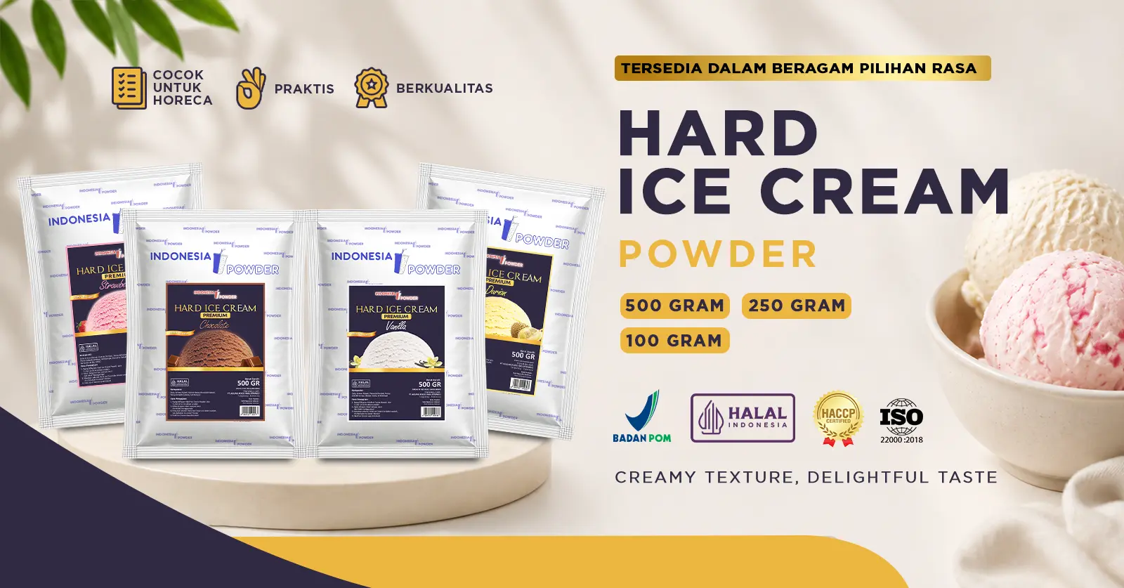 bubuk Hard Ice Cream by omura