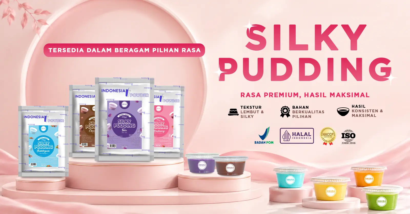 bubuk Silky Pudding by omura