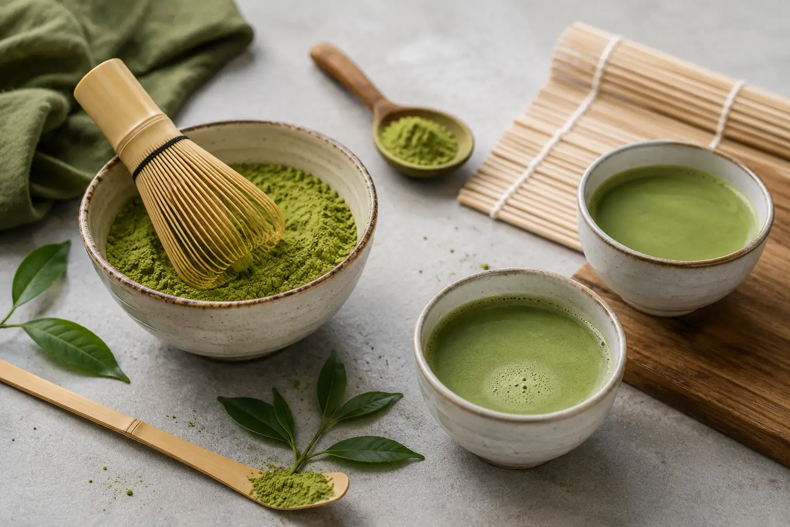matcha latte adalah