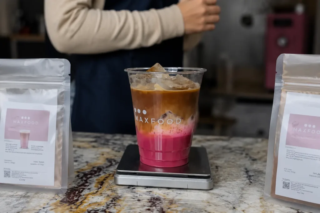 minuman Red Velvet Omura Powder