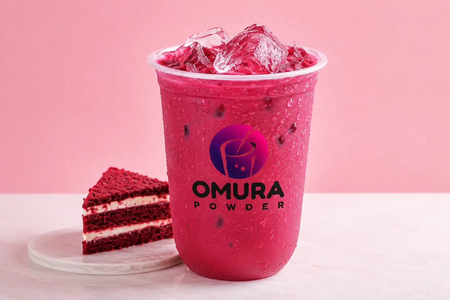 minuman red velvet omura