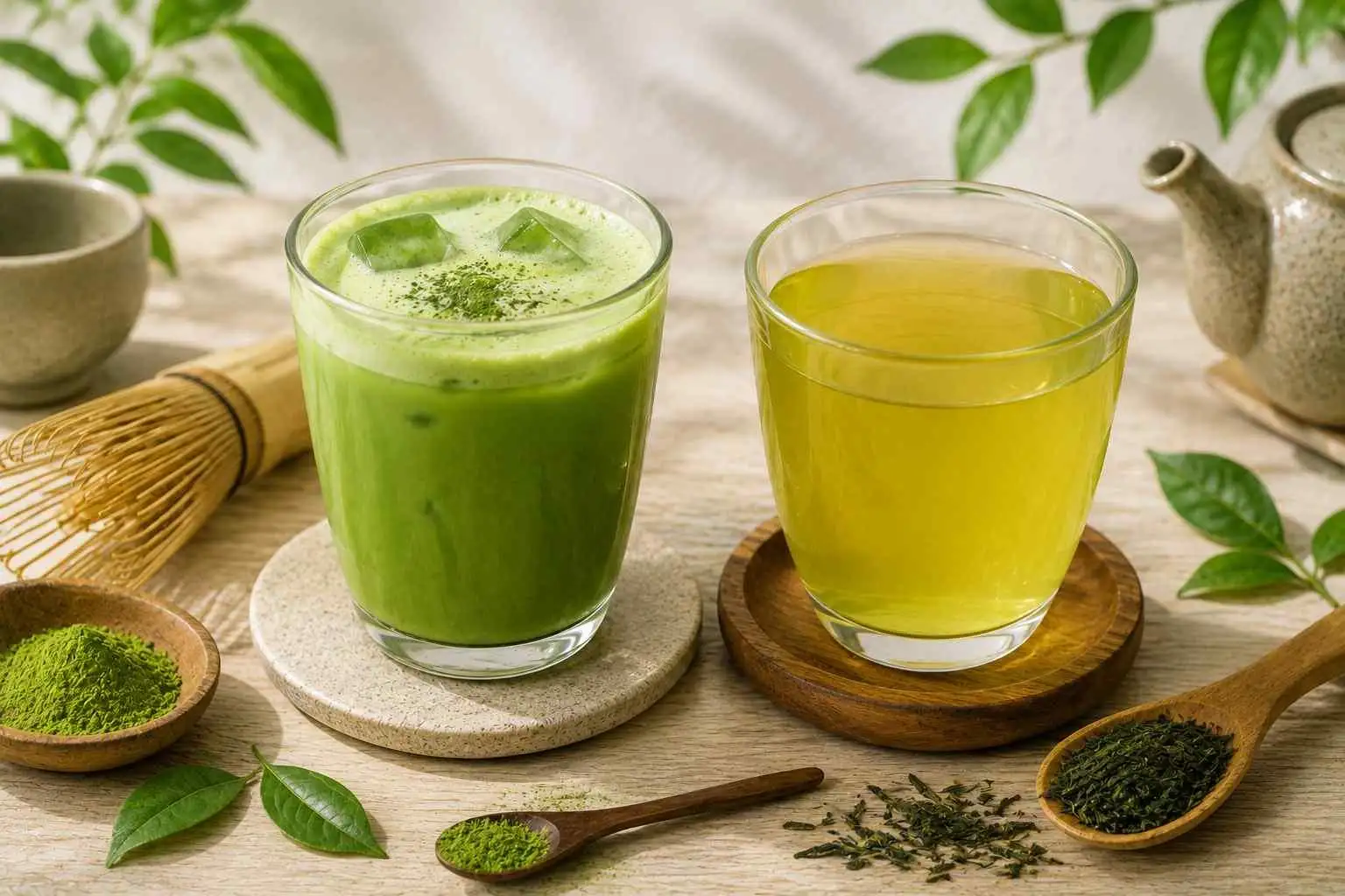 Bedanya Matcha dan Green Tea