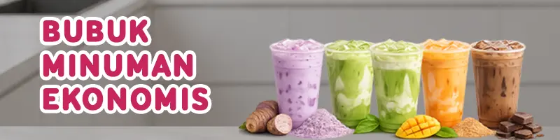 Button Bubuk Minuman Ekonomis