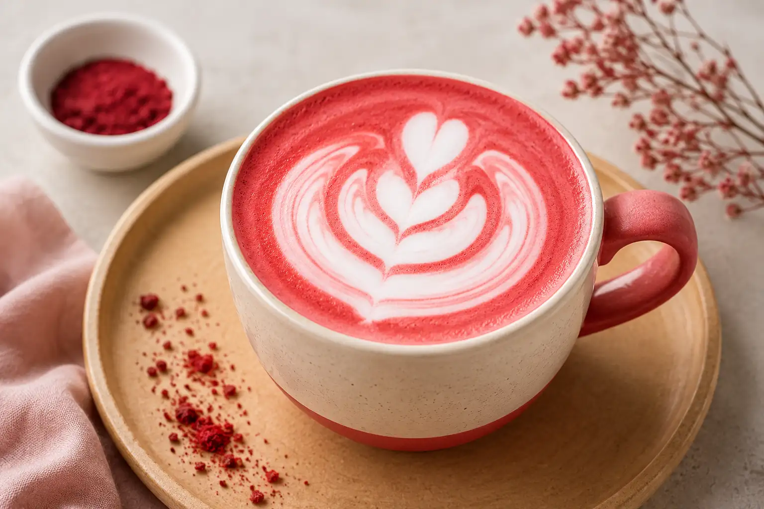 Red Velvet Latte Selalu Jadi Menu Premium