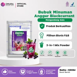 ANGGUR BLACKCURRANT Blend 500 Gram