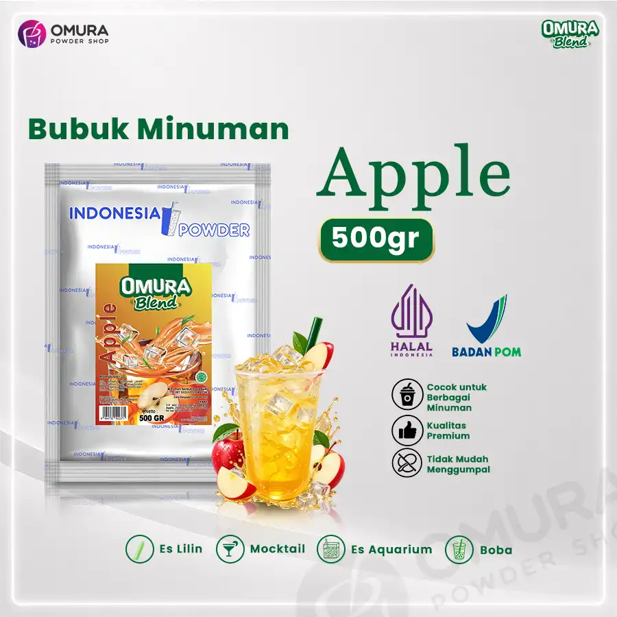 Bubuk Minuman Apel 500 gr
