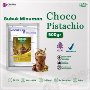 bubuk minuman Choco Pistachio 500 gr