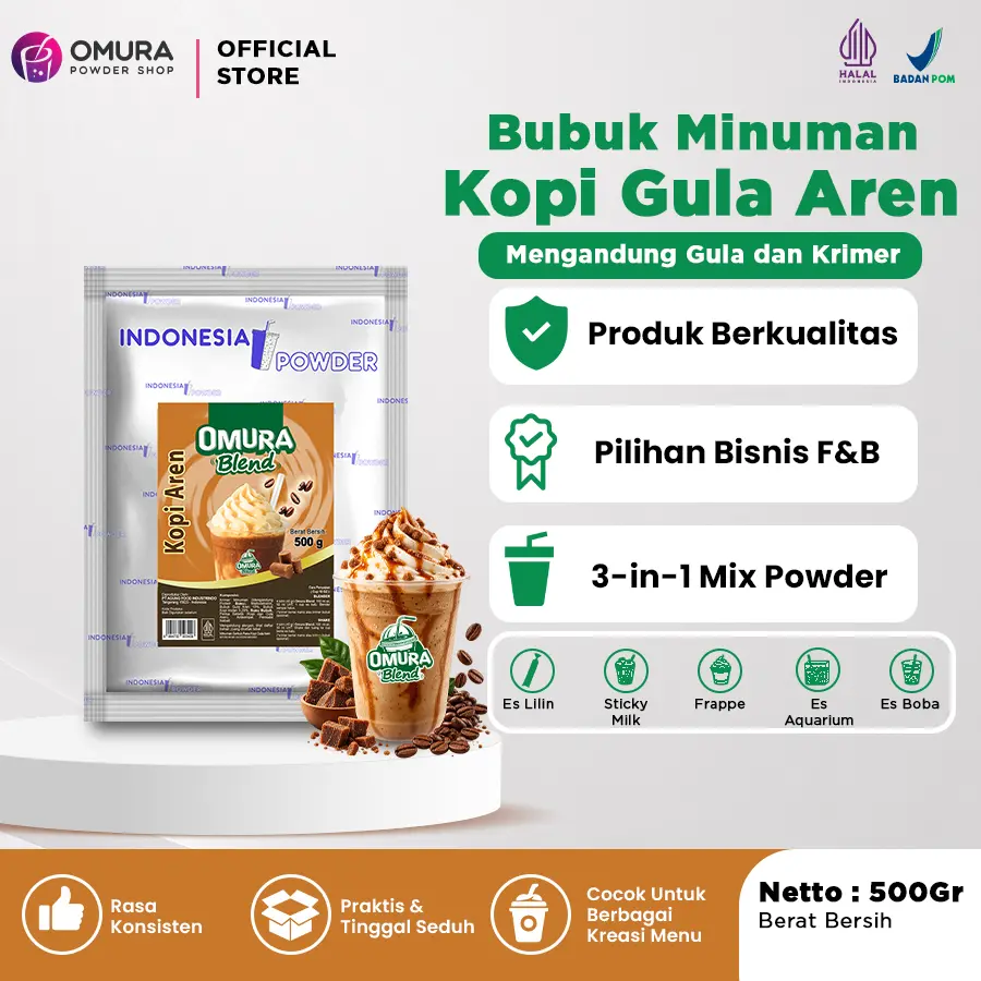 KOPI GULA AREN Blend 500 Gram