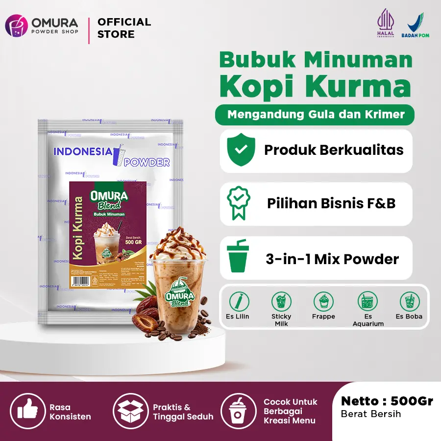 KOPI KURMA Blend 500 Gram