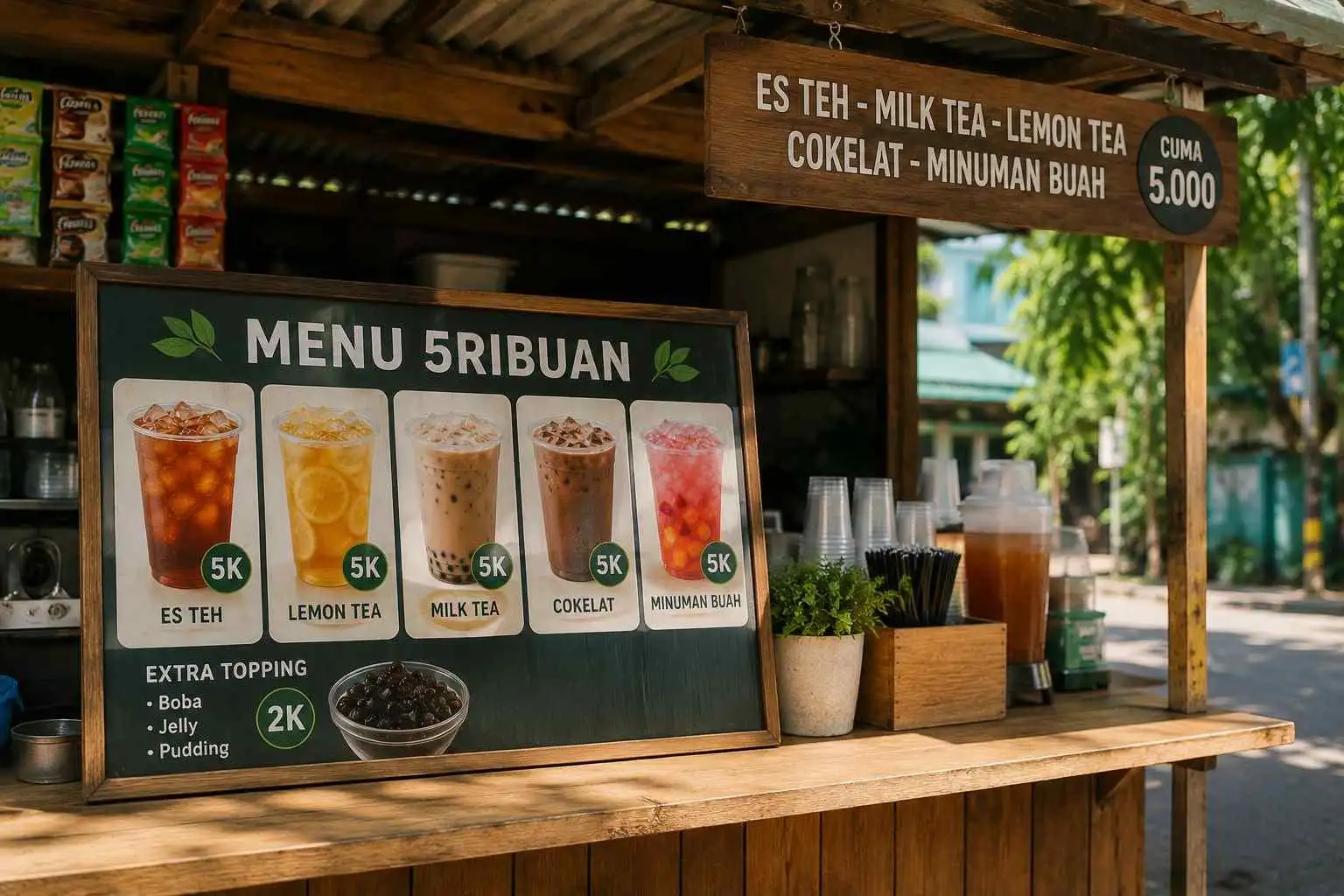 Usaha Minuman 5000an Bisa Tetap Untung dan Cara Memulainya